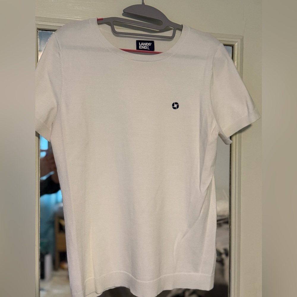 Lands' End Chase Bank sweater
